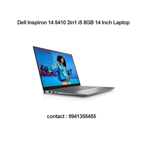 Dell Inspiron 14 5410 2in1 i5 8GB 14 Inch Laptop chennai
