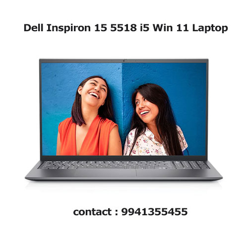 Dell Inspiron 15 5518 i5 Win 11 Laptop
