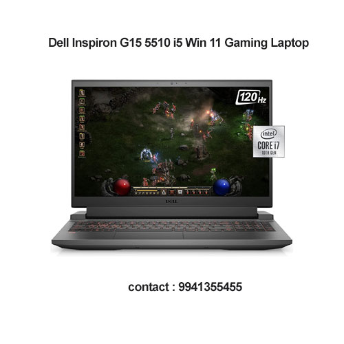 Dell Inspiron G15 5510 i5 Win 11 Gaming Laptop