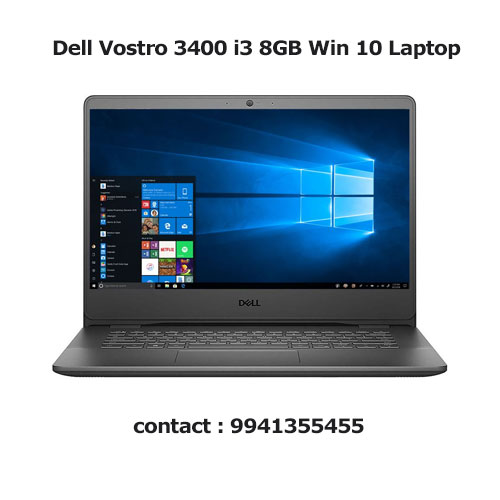 Dell Vostro 3400 i3 8GB Win 10 Laptop