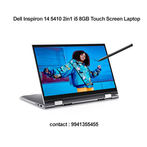 Dell Inspiron 14 5410 2in1 i5 8GB Touch Screen Laptop chennai
