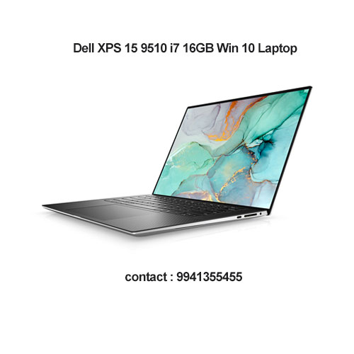 Dell XPS 15 9510 i7 16GB Win 10 Laptop