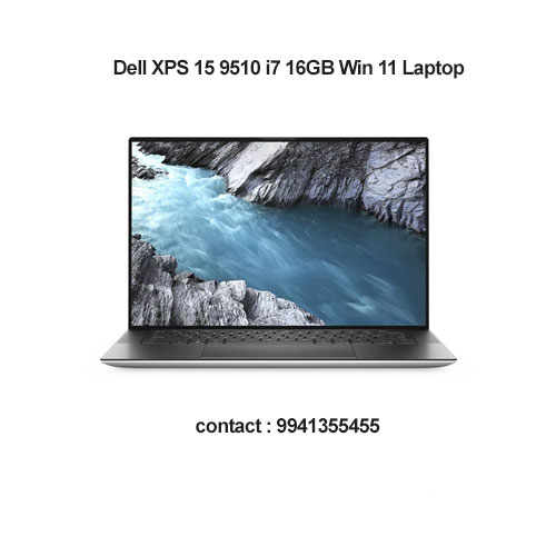 Dell XPS 15 9510 i7 16GB Win 11 Laptop